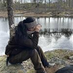 Tur og dyreglad dame